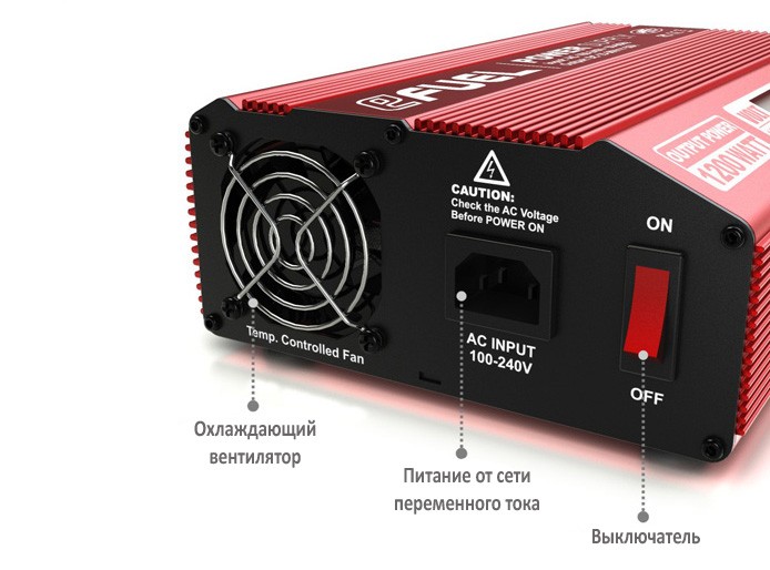 Блок живлення SkyRC eFuel 50A/1200W Power supply 15-30В імпульсний (SK-200015)