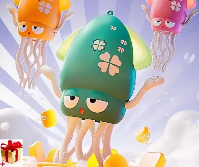 Музыкальный осьминог интерактивная игрушка Tummy Time Octopus Танцующий Осьминог