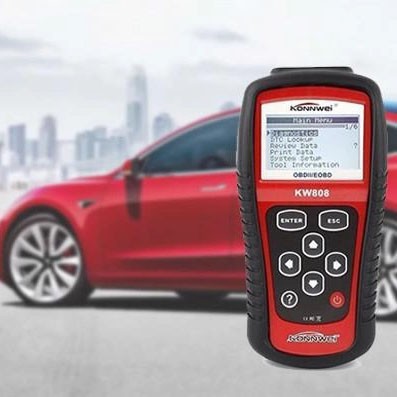 Автомобільний діагностичний інструмент сканер Konnwei KW808 Універсальний мультифункціональний для авто