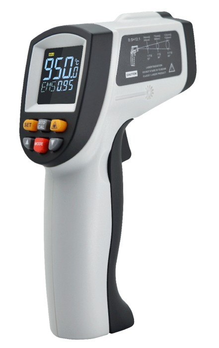 Безконтактний термометр (пірометр)  -  50-950 °C BENETECH GT950