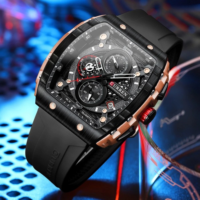 Curren 8442 Gold-Black