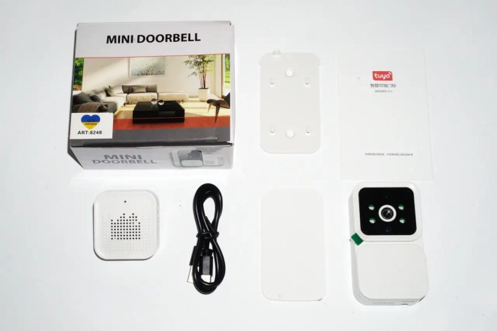 Беспроводной дверной видеозвонок WiFi Smart Doorbell M6