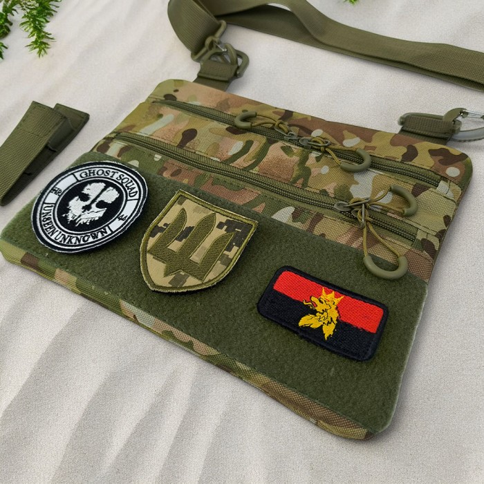 Нагрудна сумка тактична тканинна, Рюкзак ЗСУ, Сумка ЗСУ, Армійська сумка через плече