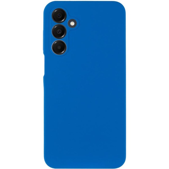Чохол Silicone Cover Lakshmi Full Camera (AA) для Samsung Galaxy A16 4G/5G Синій / New Blue