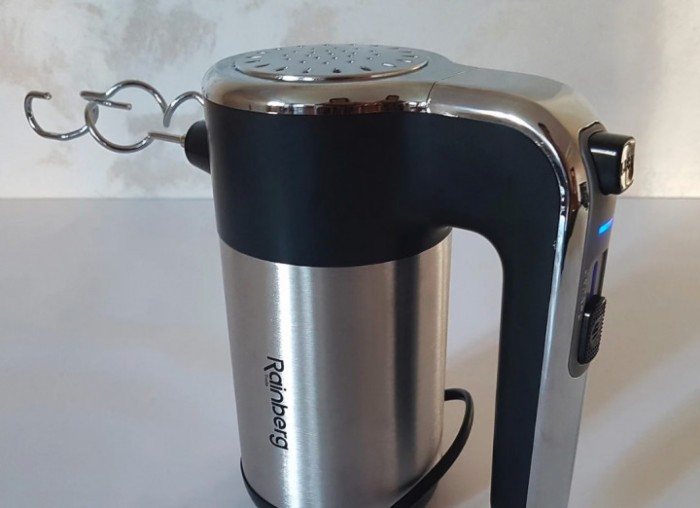 Миксер ручной 5 скоростей 600 Вт Rainberg RB-1012