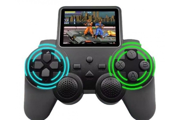 Портативная ретро мини игровая приставка с экраном 2.4 дюйма Gamepad S10 Игровая приставка на 520 игр
