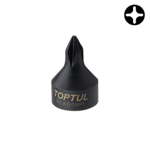 Торцева головка TOPTUL PH1 1/4" (цільна) BCAB08P1