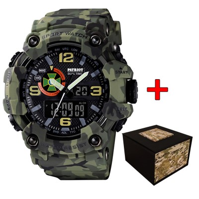 Patriot 002CMGRDPS ДПС Зелений камуфляж + Коробка.