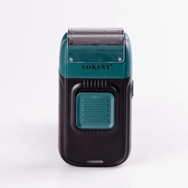 Мужская Электробритва SOKANY SK-385 шейвер для сухого бритья, Зеленый