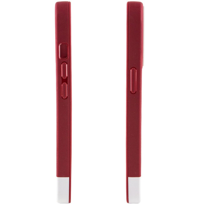 Чохол TPU+PC Bichromatic для Apple iPhone 11 (6.1") Wine / White