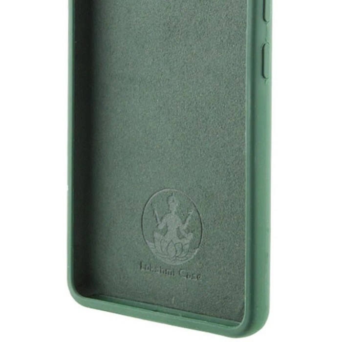 Чохол Silicone Cover Lakshmi Full Camera (AA) для Xiaomi 15 Pro Зелений / Dark green