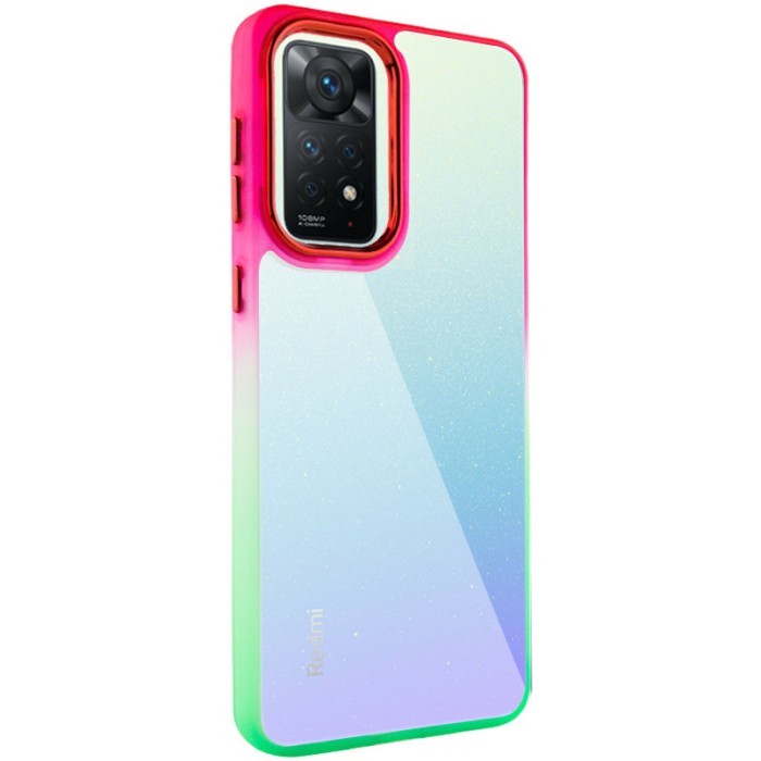 Чохол TPU+PC Fresh sip series для Xiaomi Redmi Note 11 Pro 4G/5G / 12 Pro 4G Чорний / Синій
