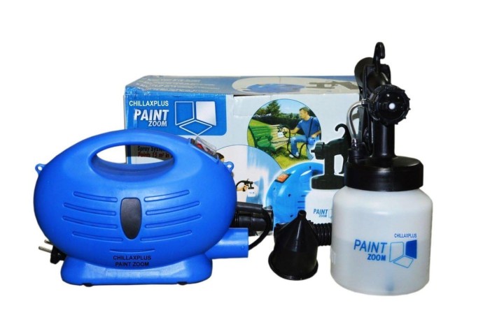 Краскораспылитель Профессиональный Paint Zoom (Пейнт зум), краскопульт электрический, распылитель краски