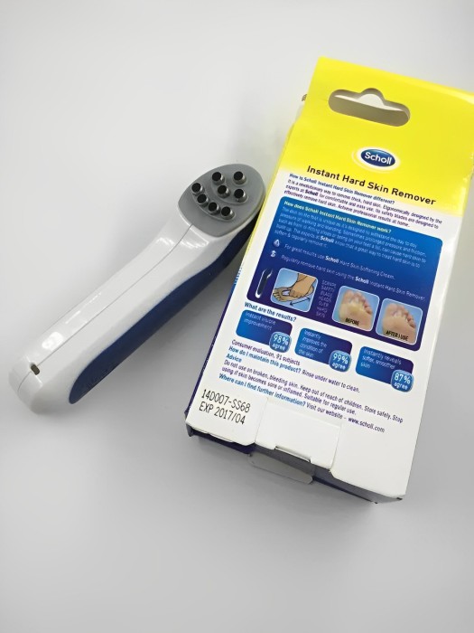 Скребок для чистки пяток Scholl Hard Skin Remover, good