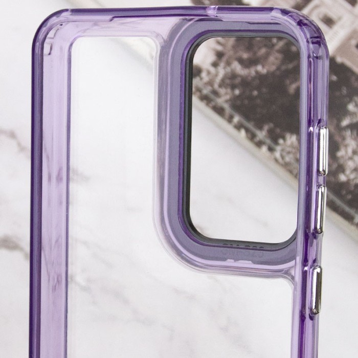 Чохол TPU+PC Colorside для Samsung Galaxy S24 / S25 Purple