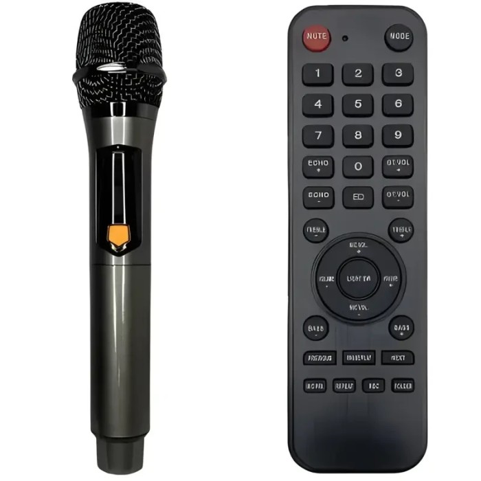 Акустическая система, Колонка с микрофоном ZXX-5506, 30Вт, 25х56х24см