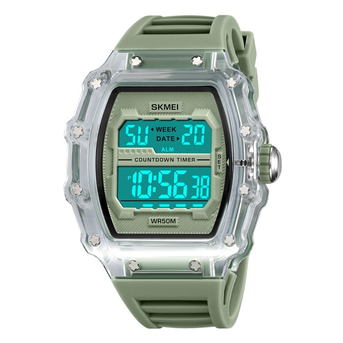 Skmei 2296WTGN White-Green SALE