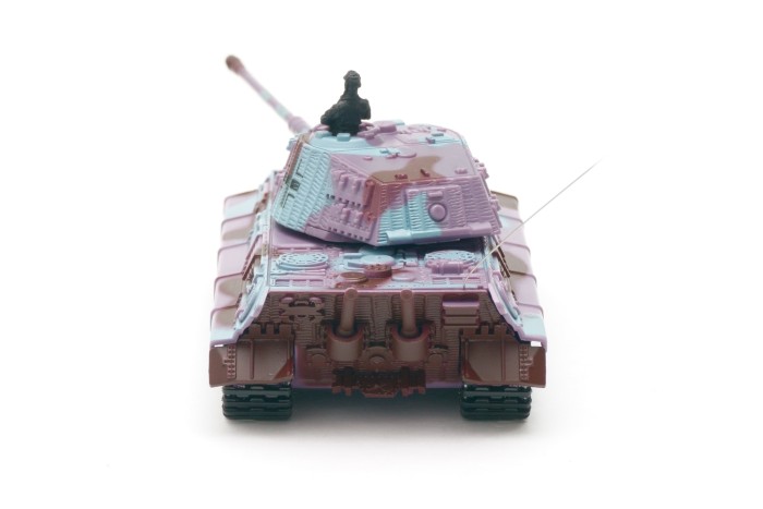 Танк мікро р/к 1:72 King Tiger зі звуком (фіолетовий, 35 МГц)