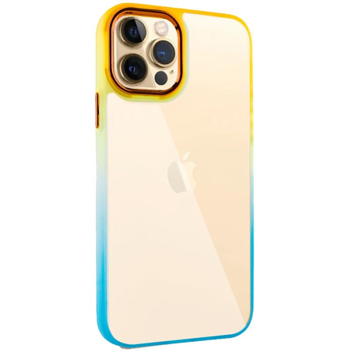 Чохол TPU+PC Fresh sip series для Apple iPhone 12 Pro Max (6.7") Чорний / Червоний