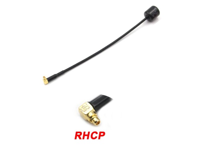 Антена 5.8GHz Maple 2dB MMCX RHCP 140 мм