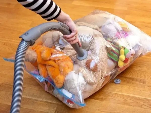 Вакуумный пакет Vacuum Bag для хранения одежды 80x100 см Прозрачные