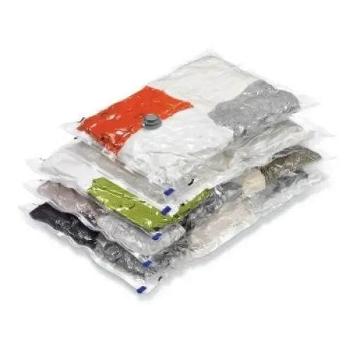 Вакуумный пакет Vacuum Bag для хранения одежды 80x100 см Прозрачные