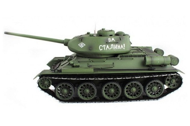 Танк на радіоуправлінні 1:16 Heng Long Т-34 з пневмопушкою і димом
