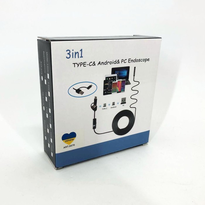 Ендоскоп професійний Usb Android Ендоскоп для смартфона Ендоскоп камера гнучкий android