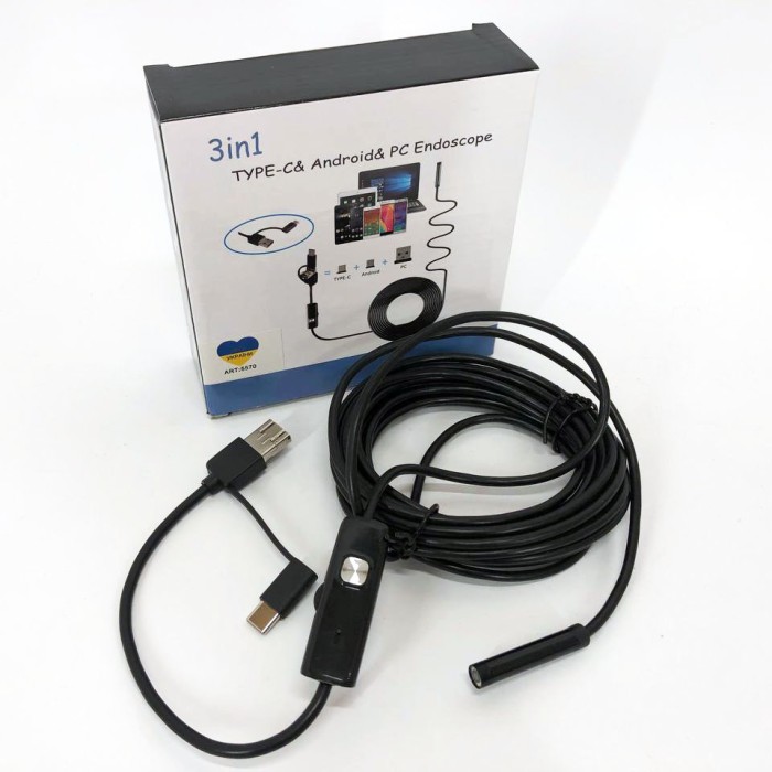 Ендоскоп професійний Usb Android Ендоскоп для смартфона Ендоскоп камера гнучкий android