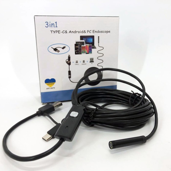 Ендоскоп професійний Usb Android Ендоскоп для смартфона Ендоскоп камера гнучкий android