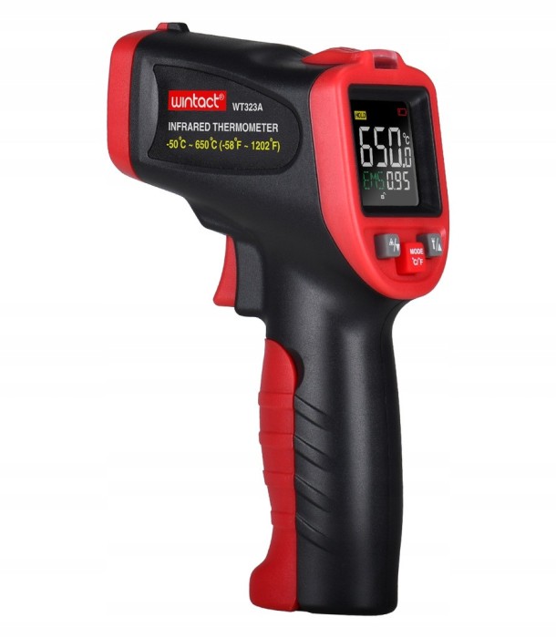 Пірометр інфрачервоний -50-650 °C WINTACT WT323A