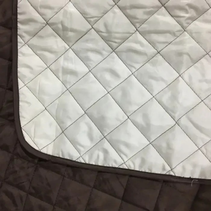 Двусторонняя накидка на диван Couch Coat коричневого цвета Чехол для мебели водонепроницаемый