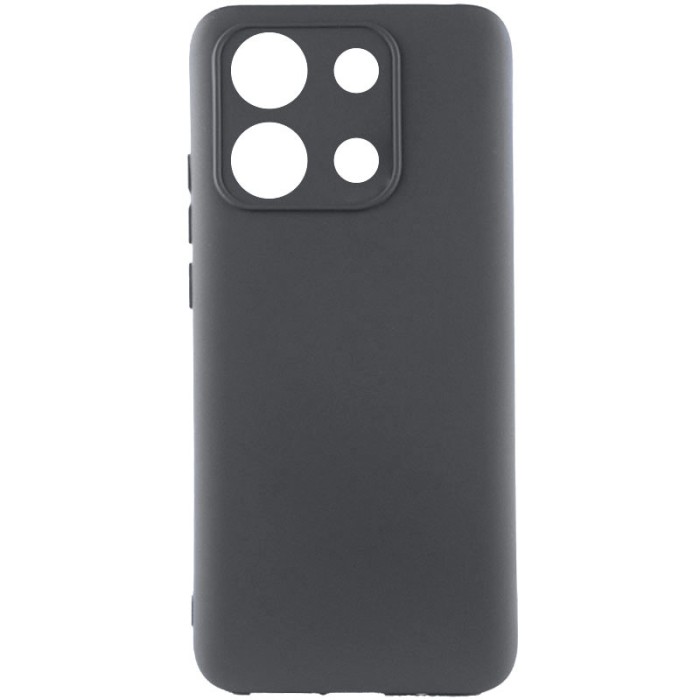 Чохол Silicone Cover Lakshmi Full Camera (AA) для Xiaomi Redmi Note 13 4G Шоколадний / Chocolate
