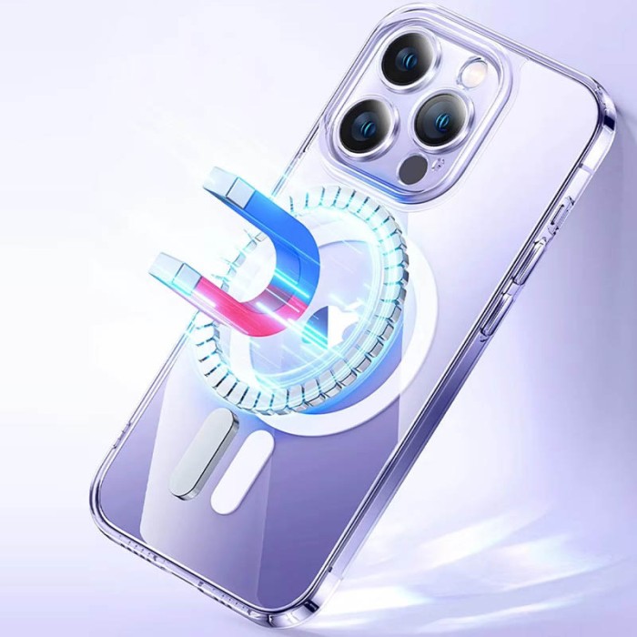 Чохол TPU Clear Case with MagSafe для Apple iPhone 15 Pro (6.1") Clear