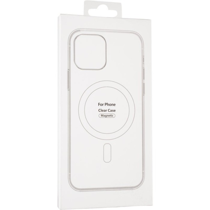 Чохол TPU Clear Case with MagSafe для Apple iPhone 15 Pro (6.1") Clear
