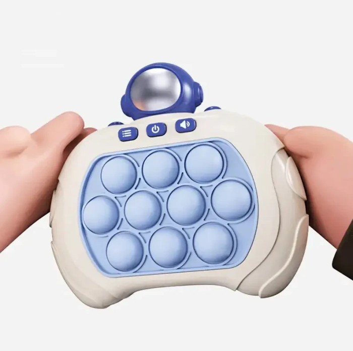 Электронная приставка консоль Quick Push Game приставка игры Pop It антистресс ток ток игрушка Astronaut