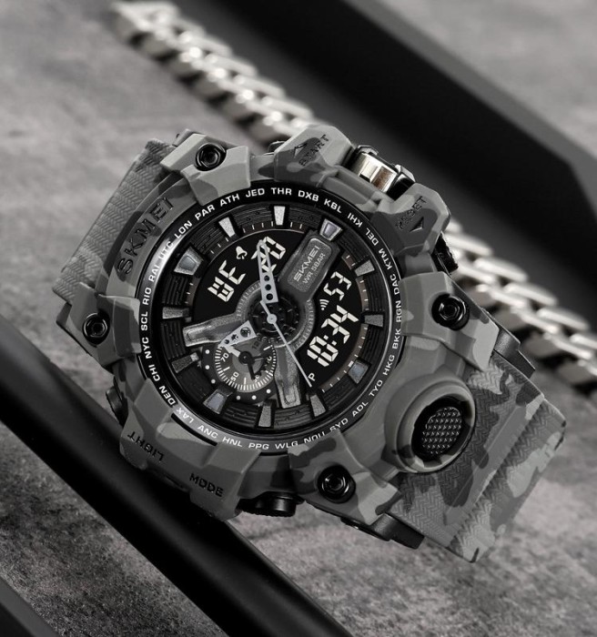 Skmei 2396CMGY Camo Grey