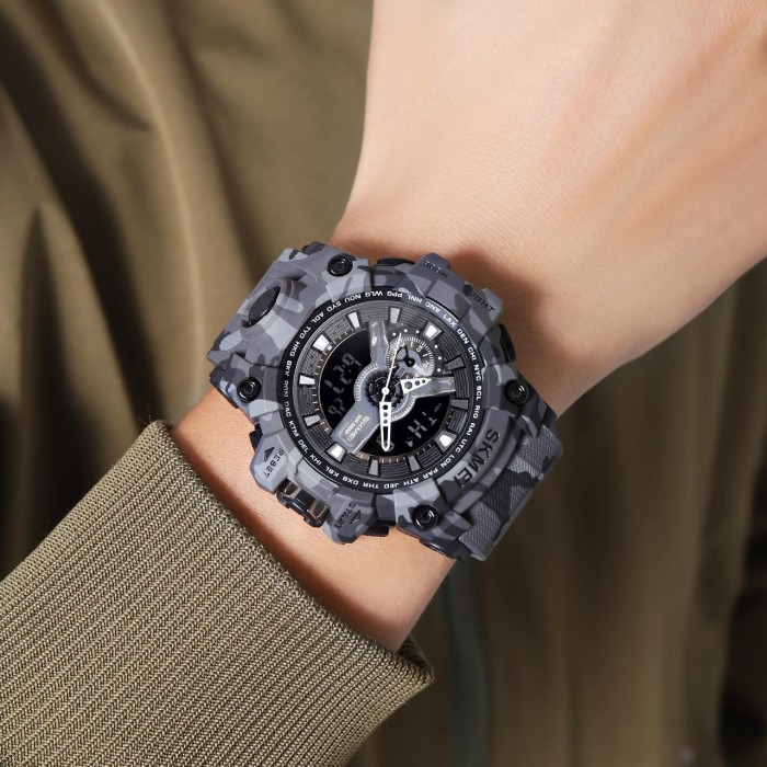 Skmei 2396CMGY Camo Grey