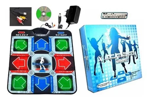 Танцевальный коврик usb для ПК компьютера PC Dance mat  Dance Pad улучшенный с CD