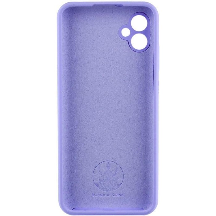 Чохол Silicone Cover Lakshmi Full Camera (AA) для Samsung Galaxy A07 Бузковий / Dasheen