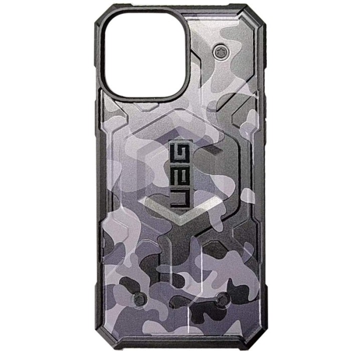 Ударостійкий чохол UAG Pathfinder with MagSafe Camo для Apple iPhone 14 Plus / 15 Plus (6.7") Синій
