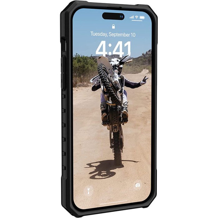 Ударостійкий чохол UAG Pathfinder with MagSafe Camo для Apple iPhone 14 Plus / 15 Plus (6.7") Синій