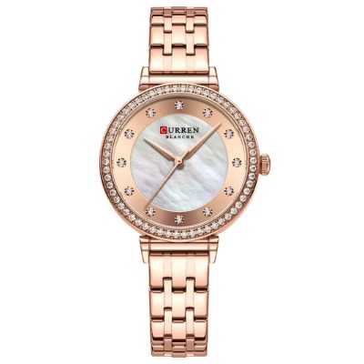 Curren 9087 Rose Gold-White