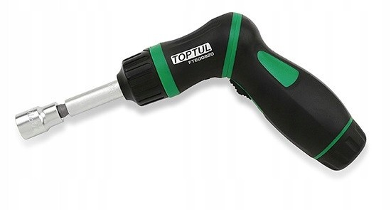 Набір торцевих головок і біт TOPTUL 1/4" з трещоточной викруткою GAAI5401