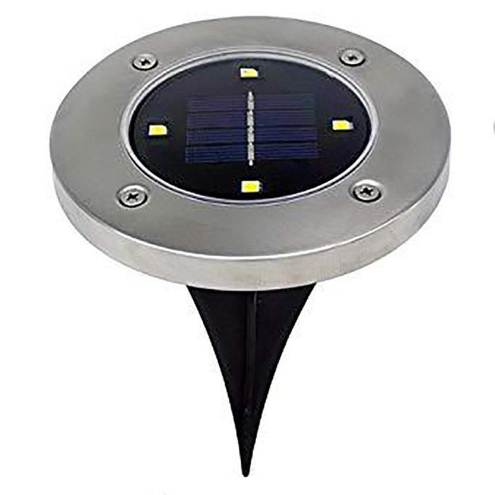 Уличный светильник на солнечной батарее Solar Disk 8led-dm8  -  садовый фонарь