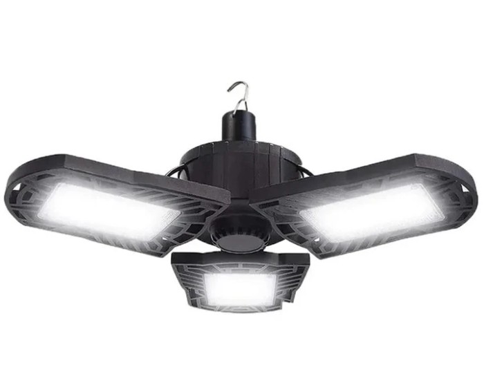 Кемпинговый подвесной фонарь лампа XF-701 (3xCOB) на солнечной батарее + USB (5 режимов)