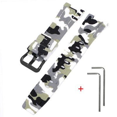 Ремінець для Casio G-Shock GST-W300 Camo White BK