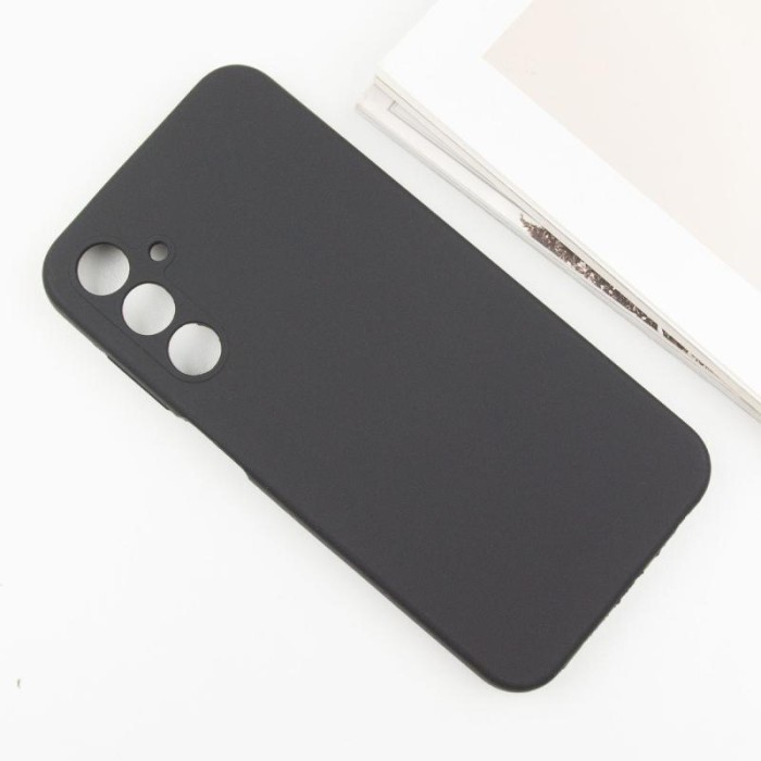 Чохол Silicone Cover Lakshmi Full Camera (AA) для Samsung Galaxy A17 4G/5G Чорний / Black