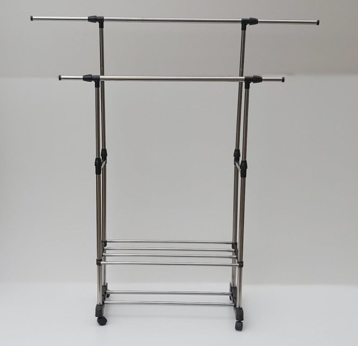 Вешалка-стойка для одежды и обуви Triple Stand Hanger