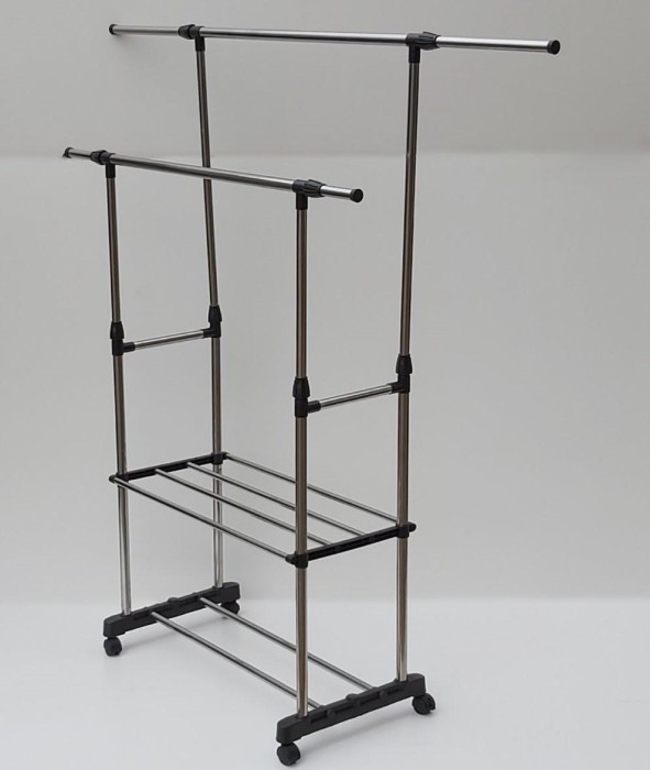 Вешалка-стойка для одежды и обуви Triple Stand Hanger
